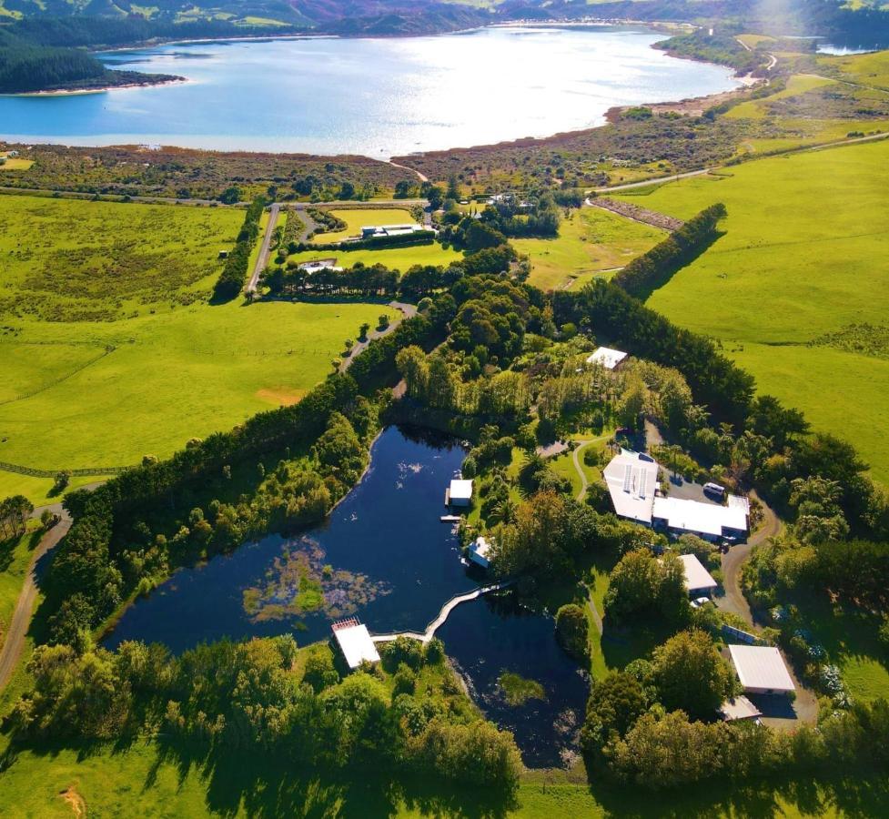 The Lakes - Kai Iwi Lakes Exclusive Retreat Kaihu Exterior foto